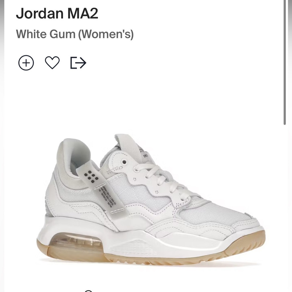 Jordan MA2 White Gum (W)